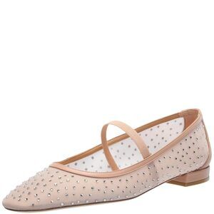Stuart Weitzman Women's Arabella Flat Ballet Ginger 7.5 RTL: $550.00